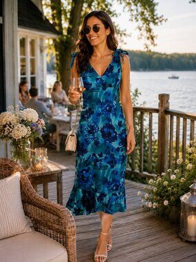 Georgio Fiorlini Collection Sleeveless Dress - Size 8